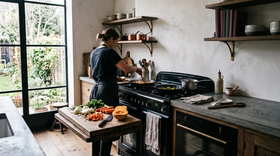 La cocina que cocina